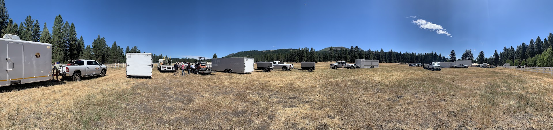 fire camp pano